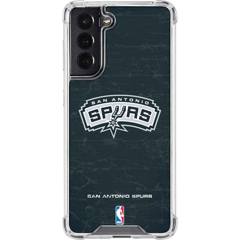 NBA San Antonio Spurs Primary Logo Galaxy S22 Clear Case