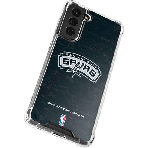 NBA San Antonio Spurs Primary Logo Galaxy S22 Plus Clear Case