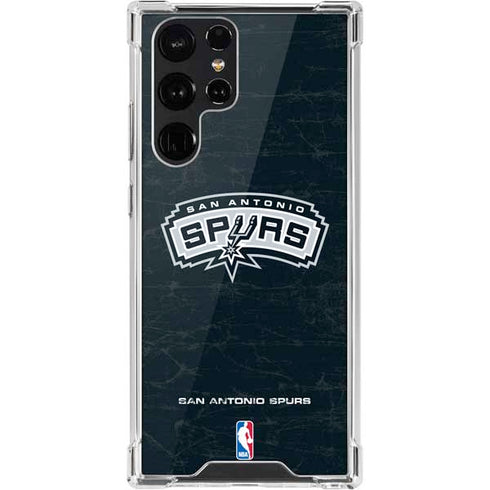 NBA San Antonio Spurs Primary Logo Galaxy S22 Ultra Clear Case