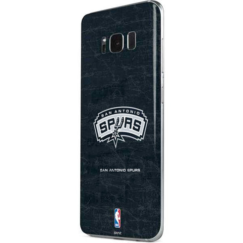 NBA San Antonio Spurs Primary Logo Galaxy S8 Skin
