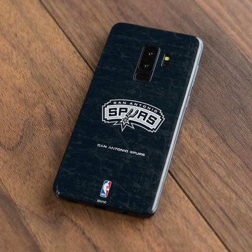 NBA San Antonio Spurs Primary Logo Galaxy S9 Plus Skin