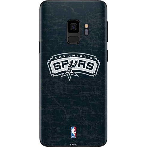 NBA San Antonio Spurs Primary Logo Galaxy S9 Skin