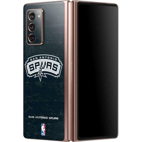 NBA San Antonio Spurs Primary Logo Galaxy Z Fold2 5G Skin