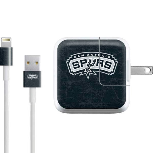 NBA San Antonio Spurs Primary Logo iPad Charger (10W USB) Skin