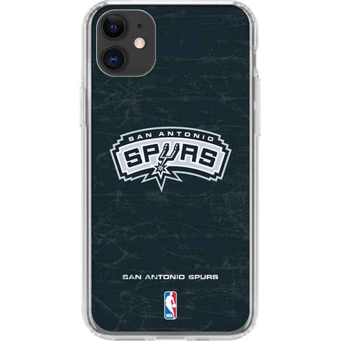 NBA San Antonio Spurs Primary Logo iPhone 11 Clear Case