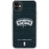 NBA San Antonio Spurs Primary Logo iPhone 11 Clear Case