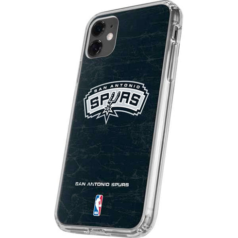 NBA San Antonio Spurs Primary Logo iPhone 11 Clear Case