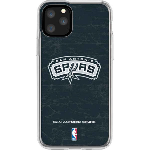 NBA San Antonio Spurs Primary Logo iPhone 11 Pro Clear Case