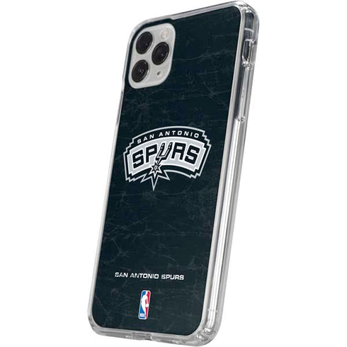 NBA San Antonio Spurs Primary Logo iPhone 11 Pro Clear Case