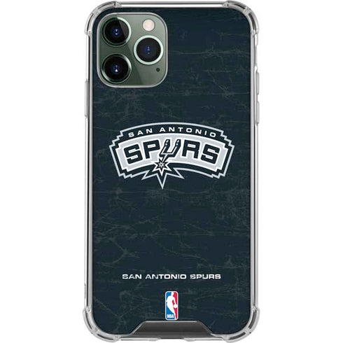 NBA San Antonio Spurs Primary Logo iPhone 11 Pro Max Clear Case