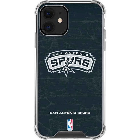 NBA San Antonio Spurs Primary Logo iPhone 12 Clear Case