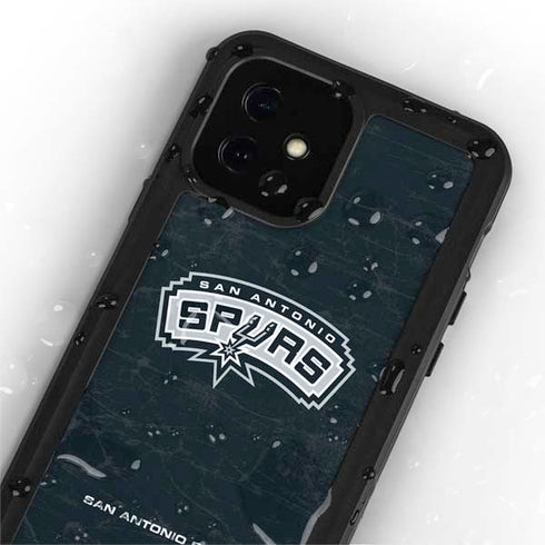 NBA San Antonio Spurs Primary Logo iPhone 12 Mini Waterproof Case