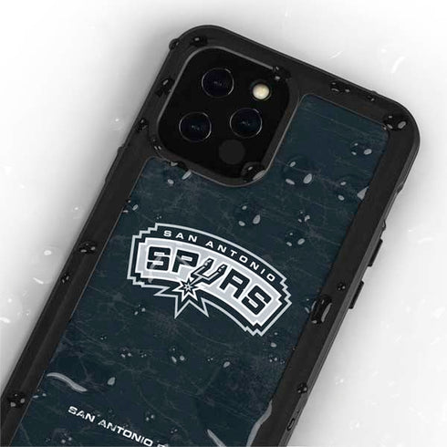 NBA San Antonio Spurs Primary Logo iPhone 12 Pro Max Waterproof Case