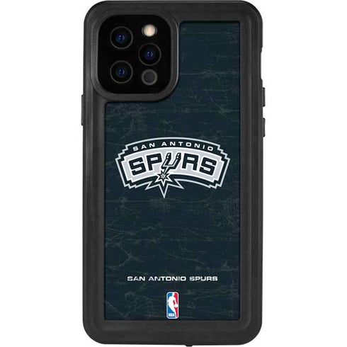NBA San Antonio Spurs Primary Logo iPhone 12 Pro Waterproof Case