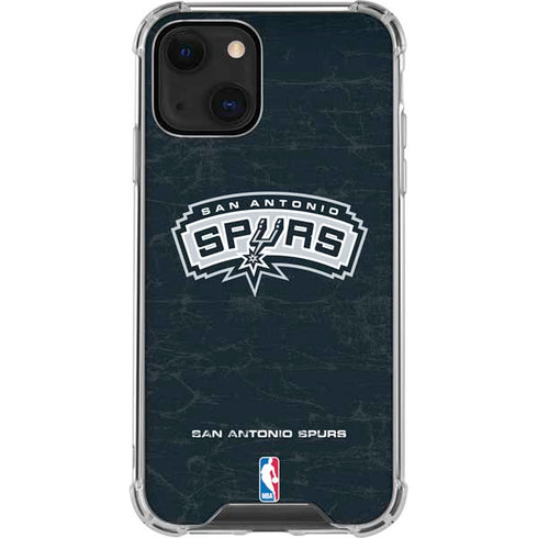 NBA San Antonio Spurs Primary Logo iPhone 13 Mini Clear Case