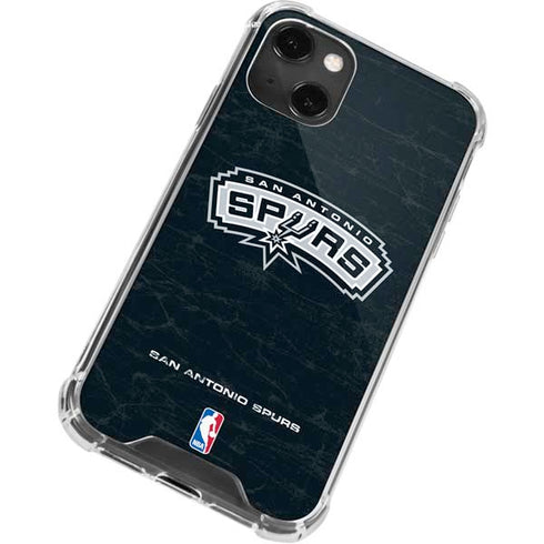 NBA San Antonio Spurs Primary Logo iPhone 13 Mini Clear Case