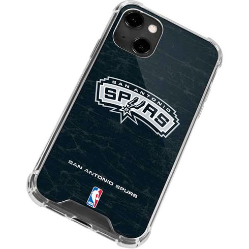 NBA San Antonio Spurs Primary Logo iPhone 14 Clear Case