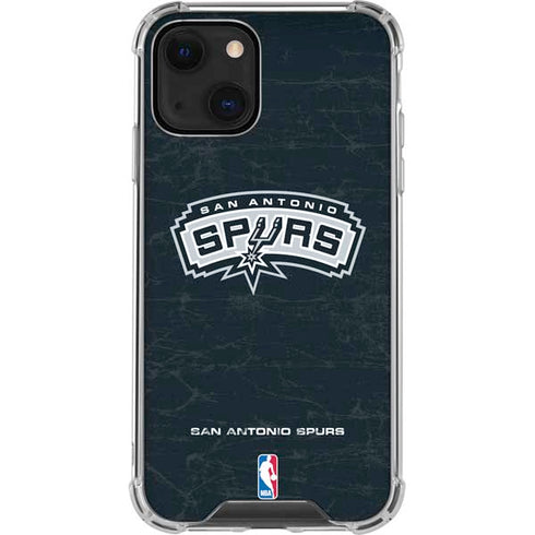 NBA San Antonio Spurs Primary Logo iPhone 15 Plus Clear Case