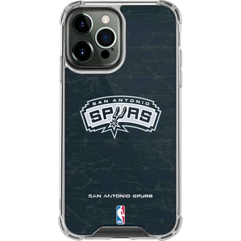 NBA San Antonio Spurs Primary Logo iPhone 14 Pro Max Clear Case