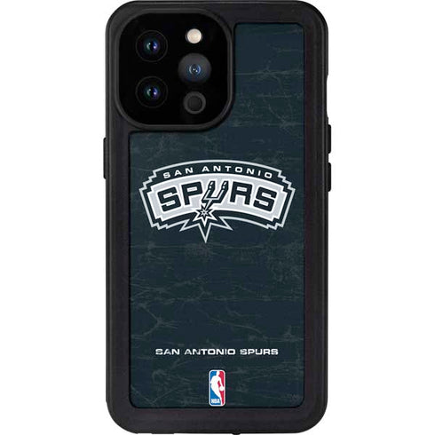 NBA San Antonio Spurs Primary Logo iPhone 14 Pro Max Waterproof Case