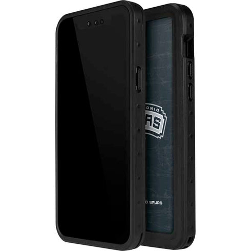NBA San Antonio Spurs Primary Logo iPhone 14 Pro Waterproof Case