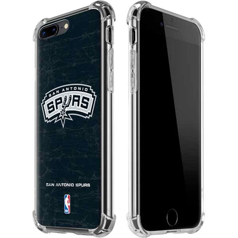 NBA San Antonio Spurs Primary Logo iPhone 7/8 Plus Clear Case