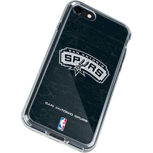 NBA San Antonio Spurs Primary Logo iPhone SE (2nd & 3rd Gen) Clear Case