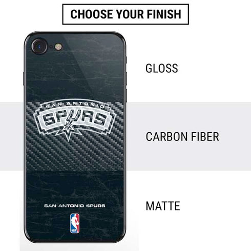 NBA San Antonio Spurs Primary Logo iPhone SE (2nd & 3rd Gen) Skin