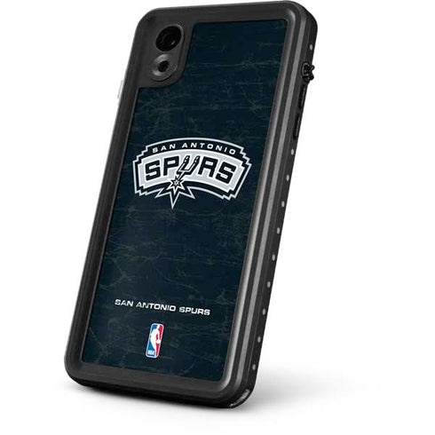 NBA San Antonio Spurs Primary Logo iPhone XR Waterproof Case