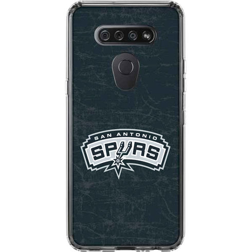 NBA San Antonio Spurs Primary Logo LG K51/Q51 Clear Case