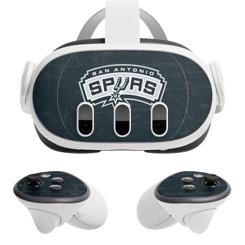 NBA San Antonio Spurs Primary Logo Meta Quest 3 Skin