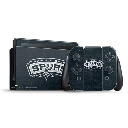 NBA San Antonio Spurs Primary Logo Nintendo Switch Bundle Skin