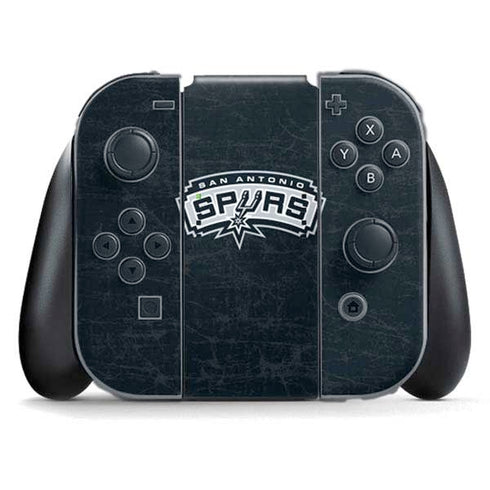 NBA San Antonio Spurs Primary Logo Nintendo Switch (2017-2021) Joy-Con Controller Skin