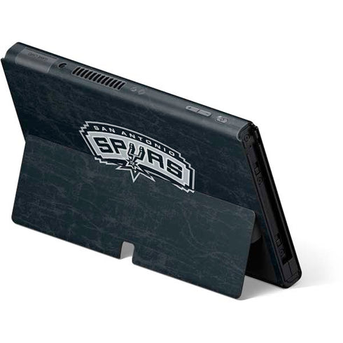 NBA San Antonio Spurs Primary Logo Nintendo Switch OLED (2021) Skin