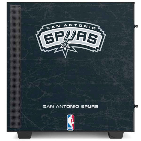 NBA San Antonio Spurs Primary Logo NZXT H510 Compact ATX Mid-Tower Case Skin