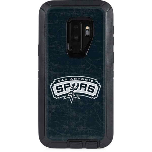 NBA San Antonio Spurs Primary Logo Otterbox Defender Galaxy Skin