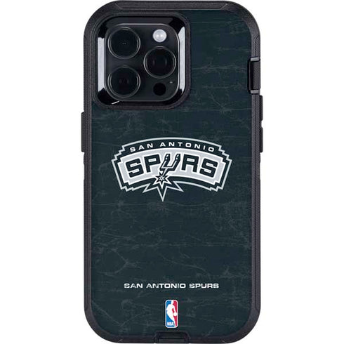 NBA San Antonio Spurs Primary Logo Otterbox Defender iPhone Skin