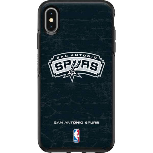 NBA San Antonio Spurs Primary Logo Otterbox Symmetry iPhone Skin
