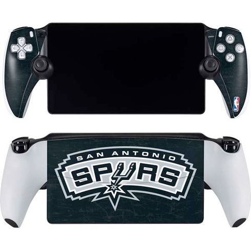 NBA San Antonio Spurs Primary Logo PlayStation Portal Remote Player Skin