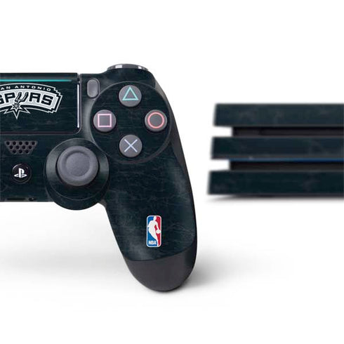 NBA San Antonio Spurs Primary Logo PS4 Pro Bundle Skin