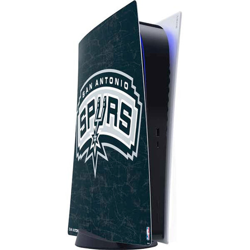 NBA San Antonio Spurs Primary Logo PS5 Digital Edition Console Skin