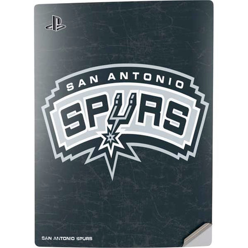 NBA San Antonio Spurs Primary Logo PS5 Digital Edition Console Skin