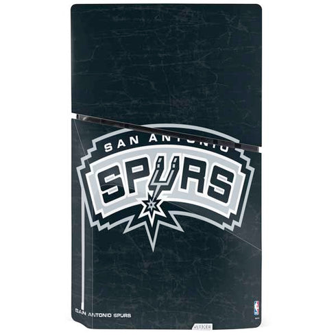 NBA San Antonio Spurs Primary Logo PS5 Slim Disk Bundle Skin
