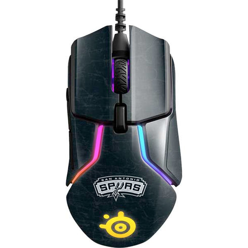 NBA San Antonio Spurs Primary Logo SteelSeries Rival 600 Gaming Mouse Skin