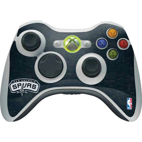 NBA San Antonio Spurs Primary Logo Xbox 360 Wireless Controller Skin
