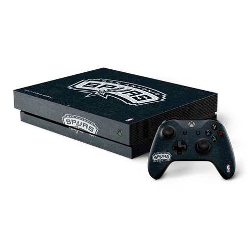 NBA San Antonio Spurs Primary Logo Xbox One X Bundle Skin