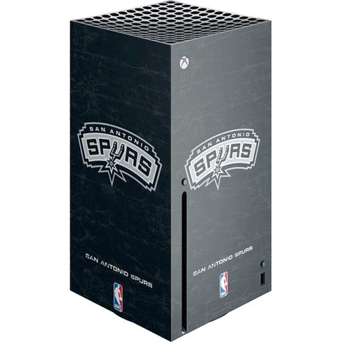 NBA San Antonio Spurs Primary Logo Xbox Series X Console Skin
