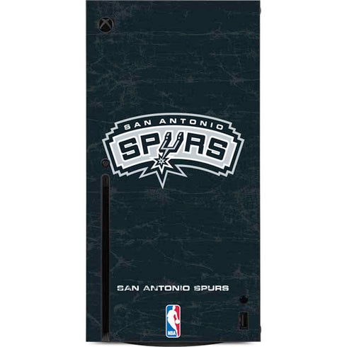 NBA San Antonio Spurs Primary Logo Xbox Series X Console Skin