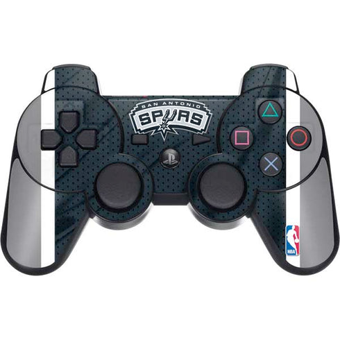 NBA San Antonio Spurs PS3 Dual Shock wireless controller Skin