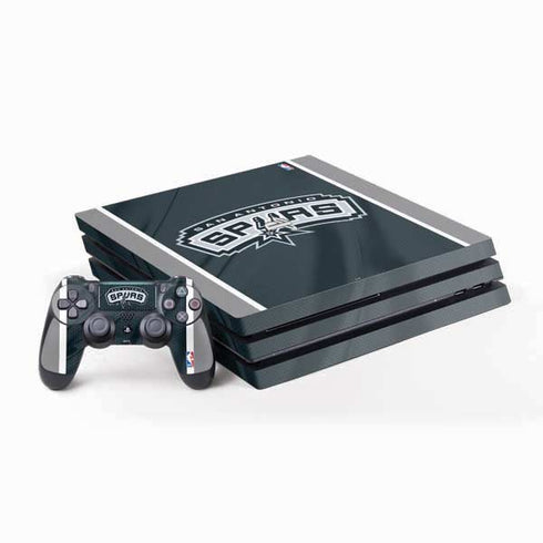 NBA San Antonio Spurs PS4 Pro Bundle Skin